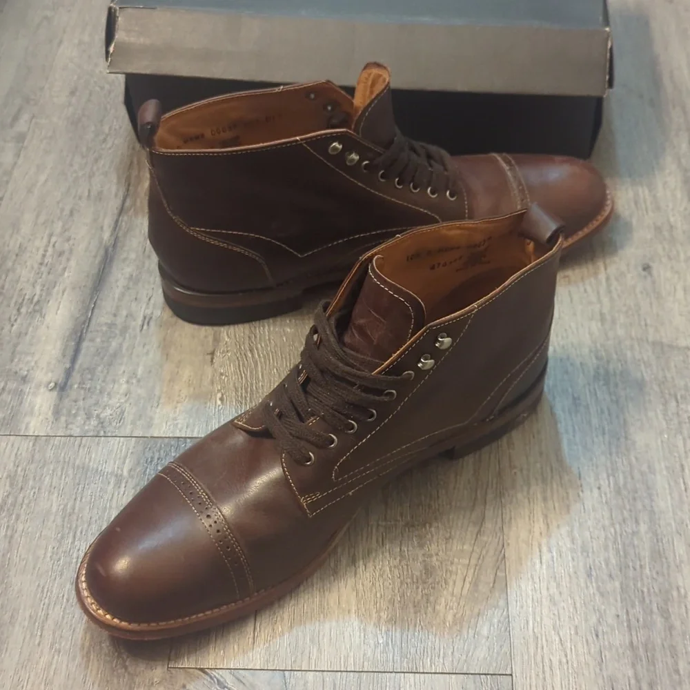 Stacy Adams Madison Cognac Boots - Picture 6 of 9
